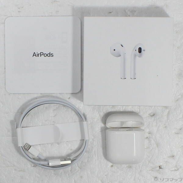 品〕 AirPods 第2世代 with Charging Case MV7N2J／A【344】 【公式通販】