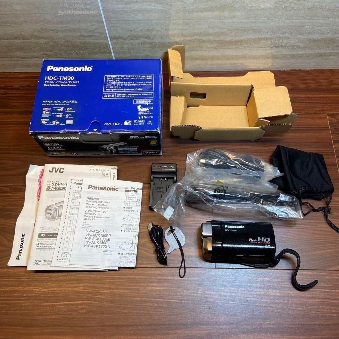 Panasonic HDC-TM30 ビデオカメラ ほぼ新品 3399 【公式通販】