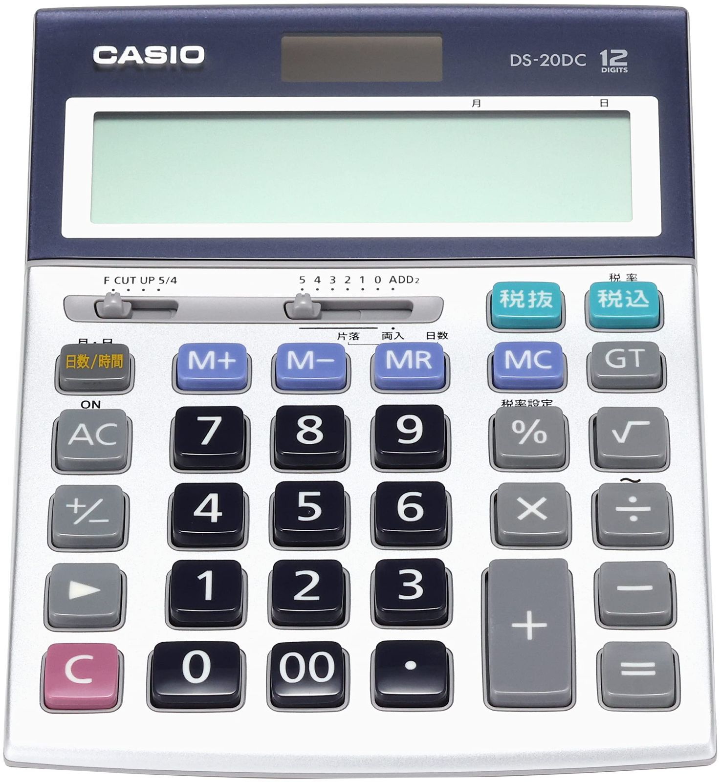 CASIO DS-20DC 12桁 電卓 カシオ - 事務/店舗用品