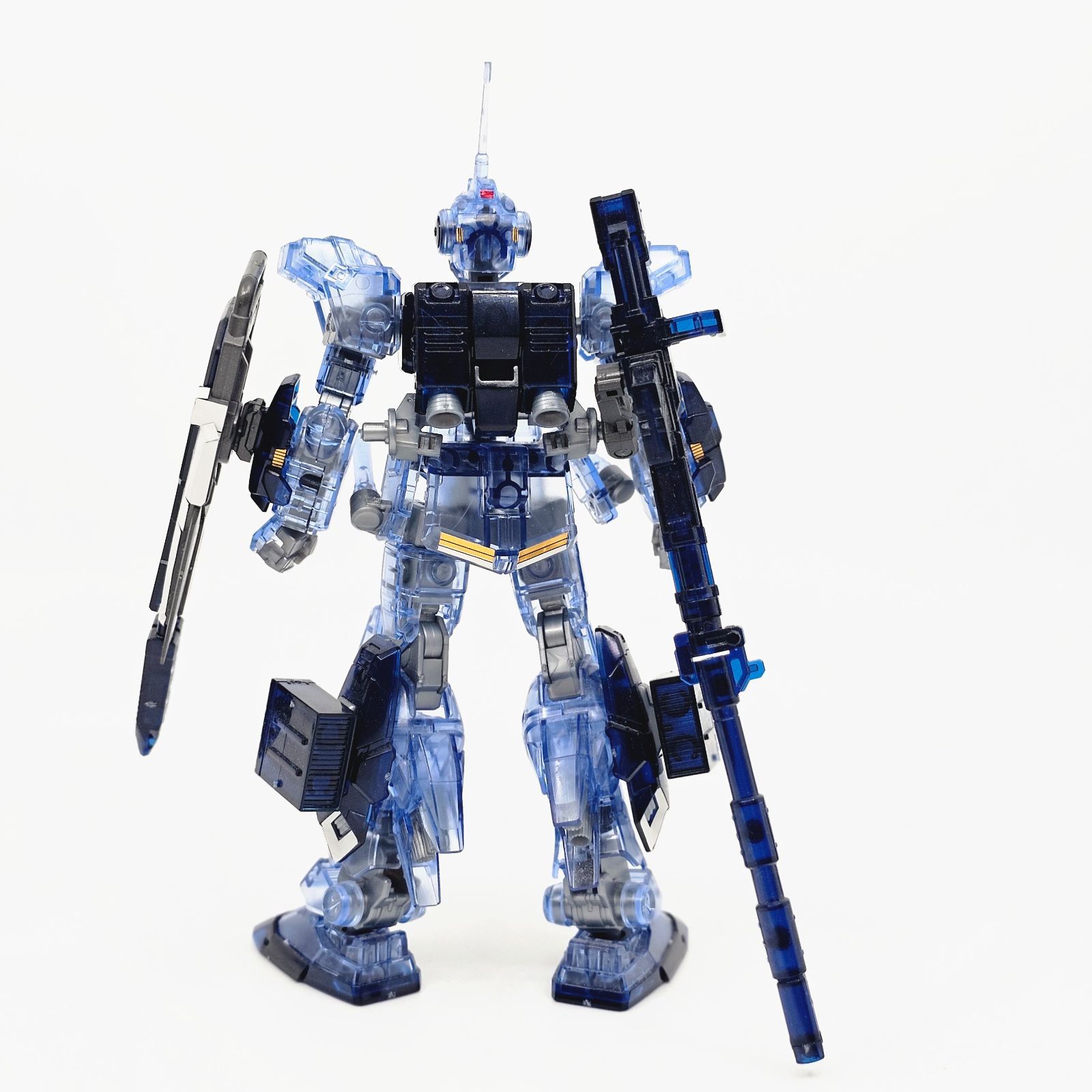 HG ペイルライダー（陸戦重装備） クリアVer. HADESヘッド ガンプラ