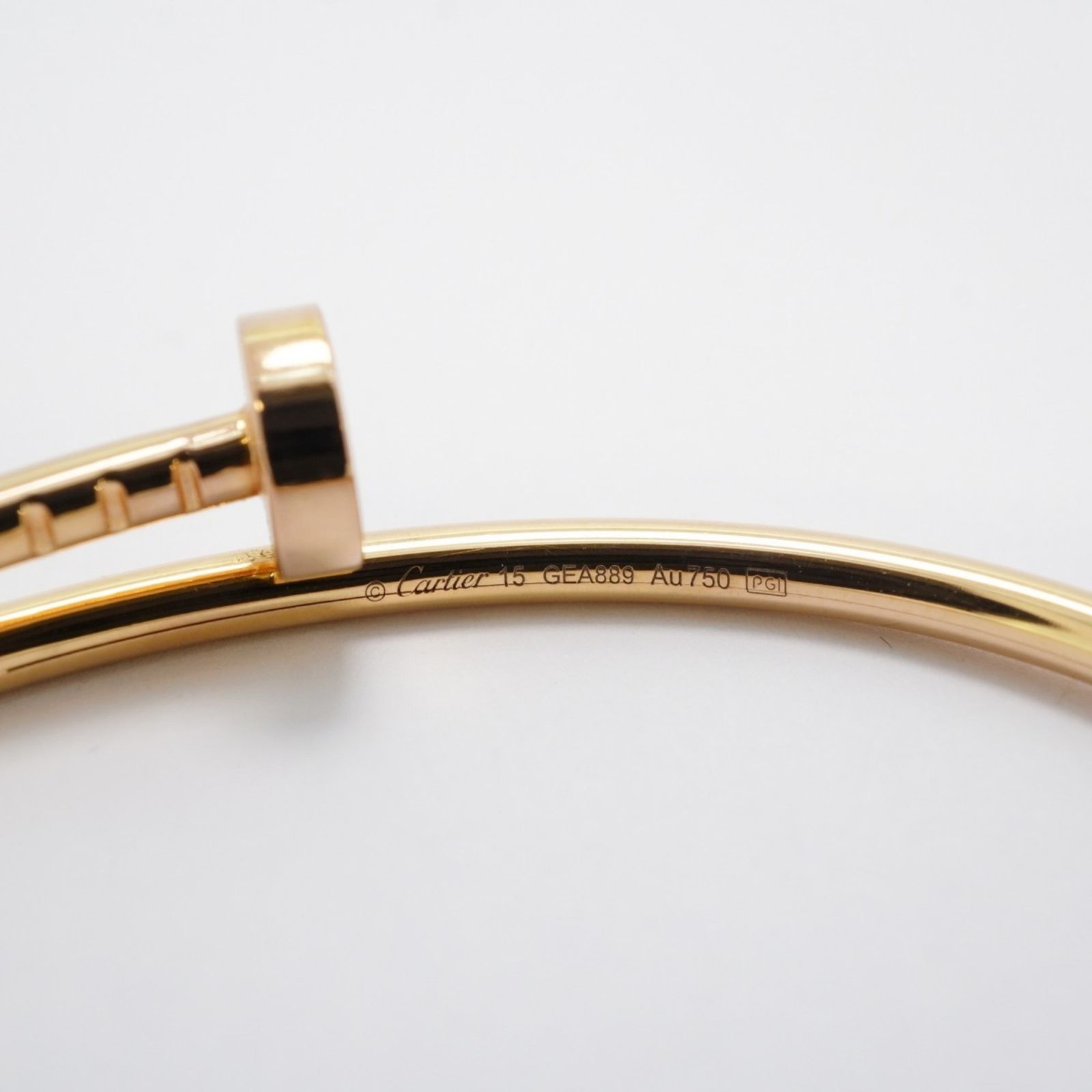 【美品】エルメス クロスモチーフ バングル ブレスレット ゴールド ブラウン 美品】エルメス クロスモチーフ バングル ブレスレット ゴールド