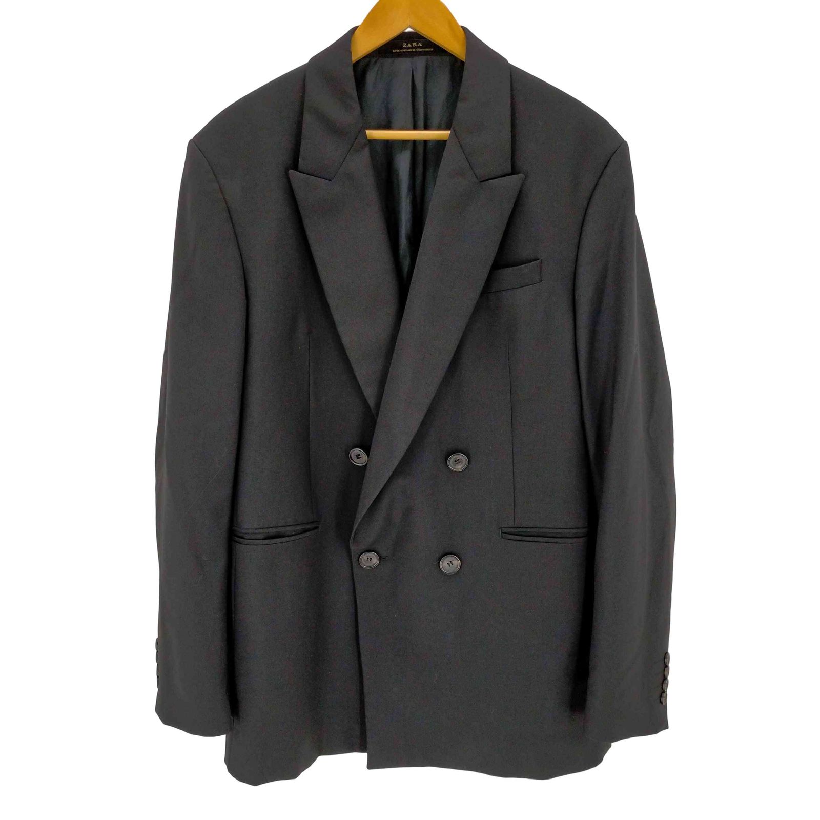 ザラ ZARA ダブルテーラードジャケット メンズ US 42