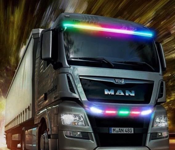 bubulu 24V LEDテープ 流れるレインボーカラー 2mリモコン無し 防水