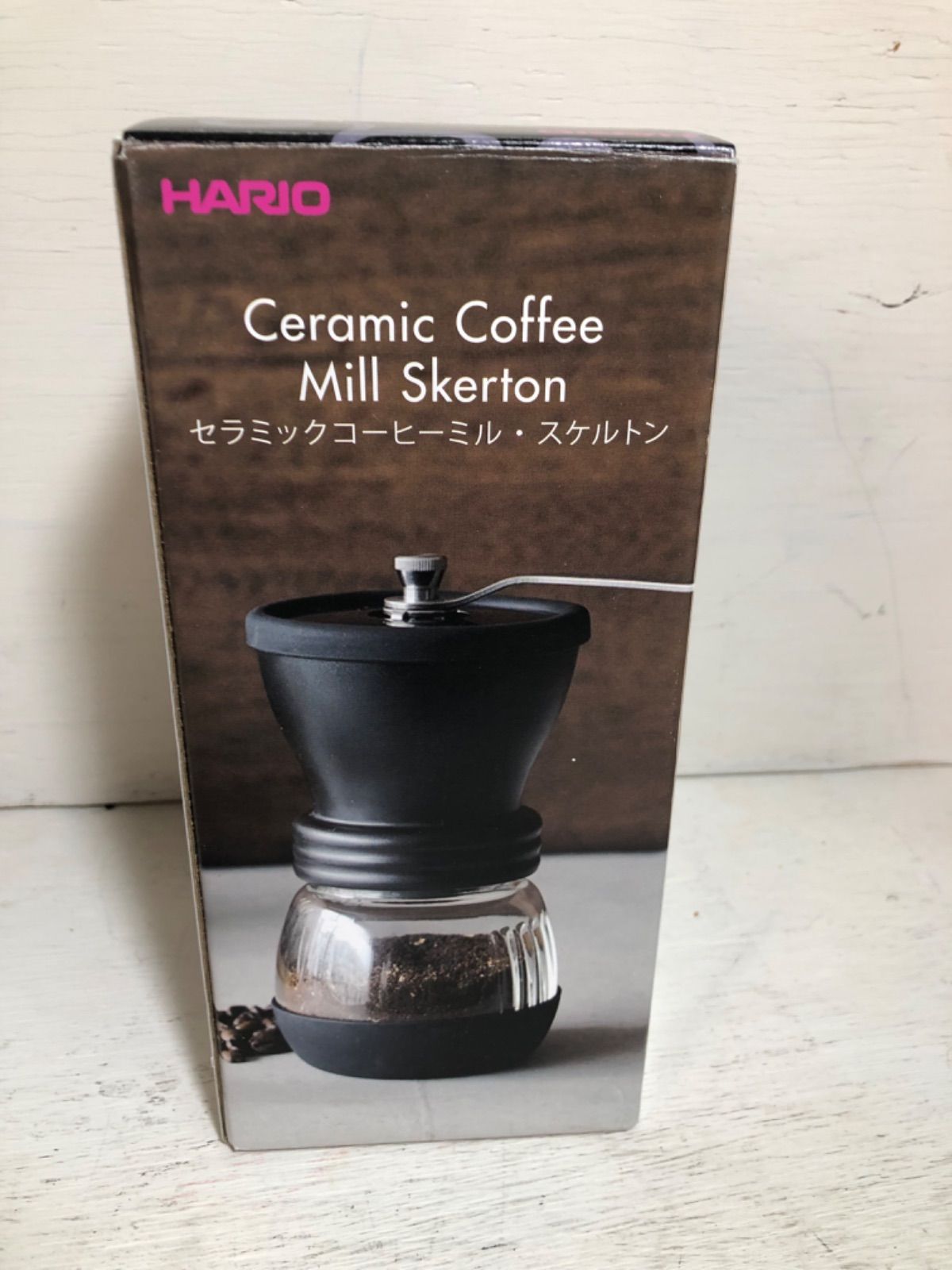 単品 HARIO(ハリオ) コーヒーミル スケルトン セラミック ブラック MSCS-2B コーヒーミル