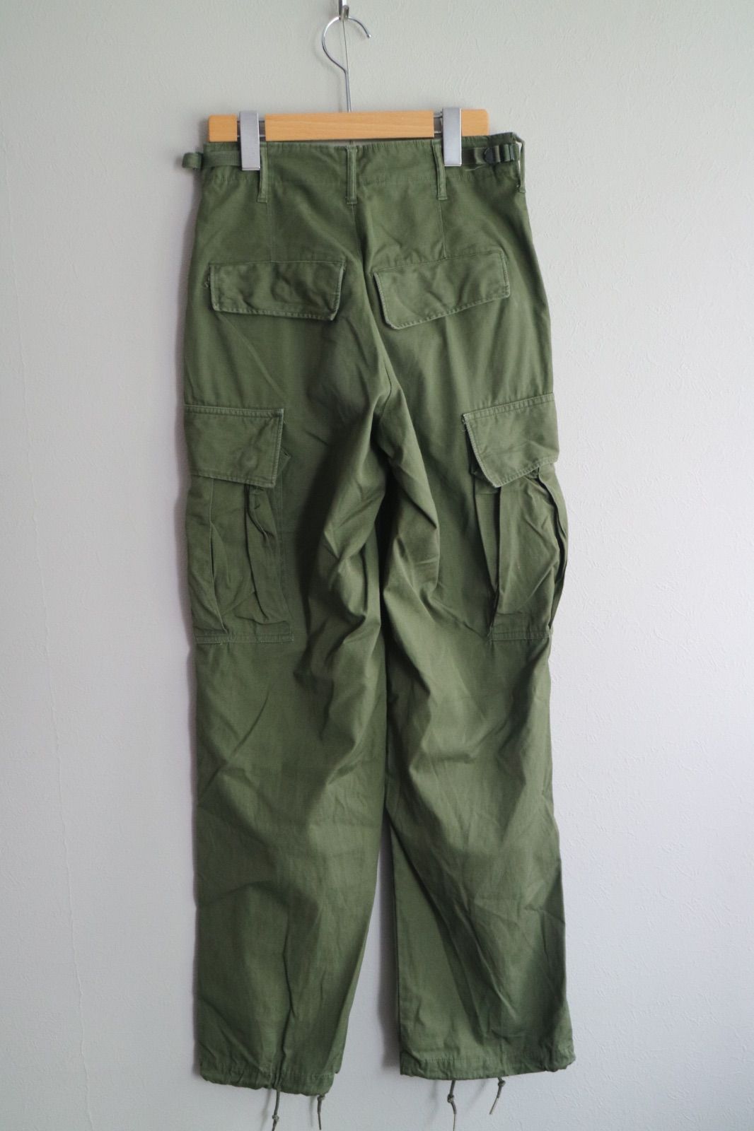 60s US ARMY JUNGLE FATIGUE PANTS XS-R アメリカ軍 ジャングル