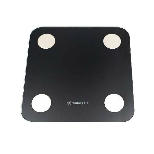 4営業日で発送 MIRROR FIT. ミラーフィット MFSS4-BLACK スマート体組成計 MIRROR FIT. ブラック MFSS4-BLACK