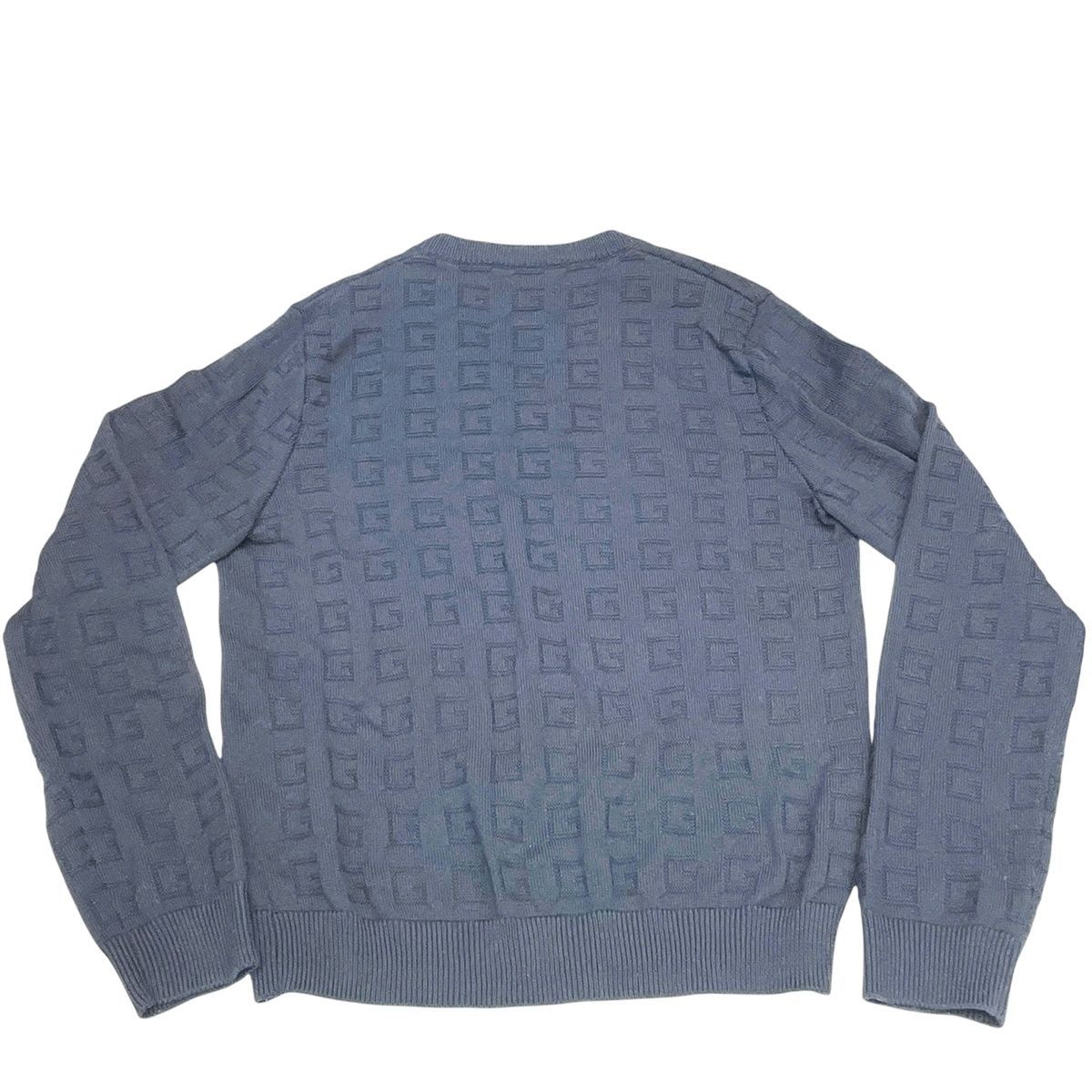中古】 GUCCI グッチ 662153 スクエアG JUMPER 総柄Vネック