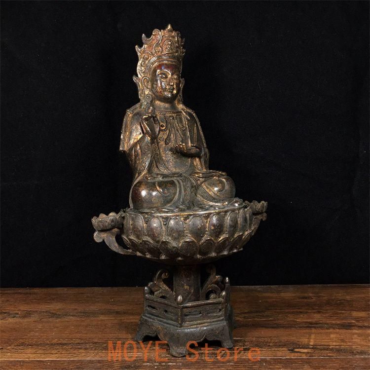 銅器 仏教 仏像 古美術 コレクション品 銅製 工芸品 彫刻装飾品置物 61TLtt25w9L._UF894,1000_QL80_.jpg