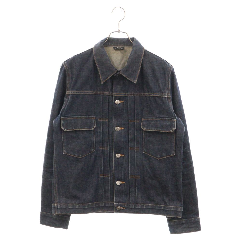 極美品 A.P.C 2nd TYPE デニムジャケット インディゴ M 専用APC セカンド デニム ジャケット 2nd 濃色インディゴ