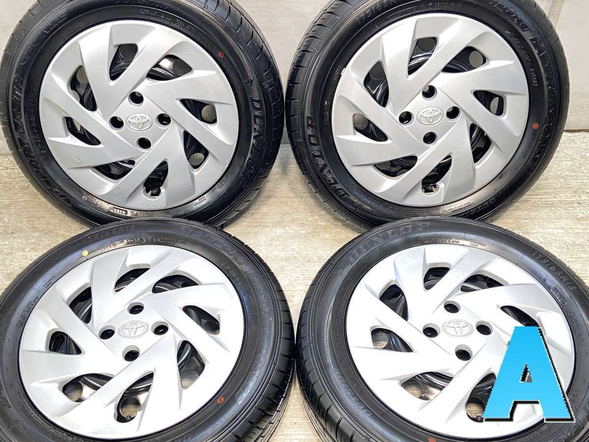 175|65R15 ダンロップ SPスポーツ ファストレスポンス トヨタ純正 WM 15x5.0 39 100-4穴 タイヤ サマータイヤ ホイールセット 4本セット s15250424006