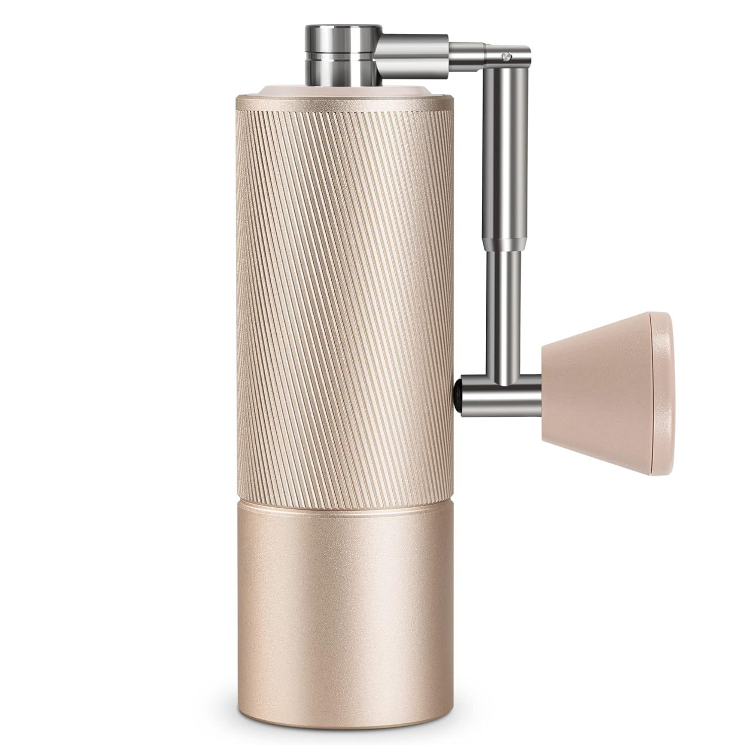 手動旅行コーヒーメーカー ラウンドステンレス鋼マニュアル豆コーヒー豆グラインダー実用的な家庭用グラインダー キャンプ、旅行、オフィス アウトドアに最適な コーヒーミル10選！キャンプで豆から楽しむ挽きたてコーヒー - Arizine 手動コーヒーグラインダー ステンレス刃 調整可能 挽き具合 均一挽き アルミニウムとプラスチック製 電気不要 コンパクト 旅行用