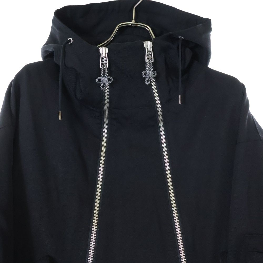 LESSIX 23AW ダブルジップモッズコート LES SIX (レシス) 23AW DOUBLE ZIP UP WOOL GABADINE MODS COAT