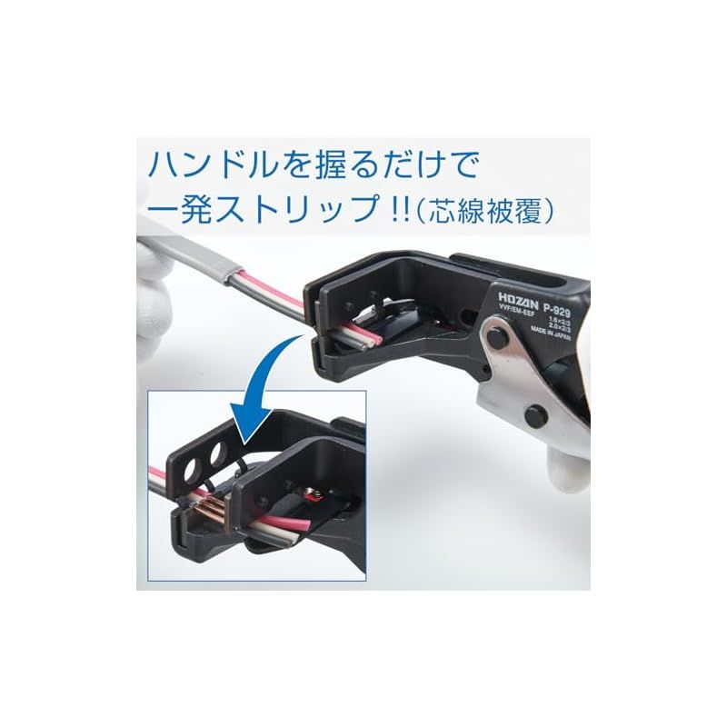 第二種電気工事士試験対応 機械式ワイヤーストリッパー