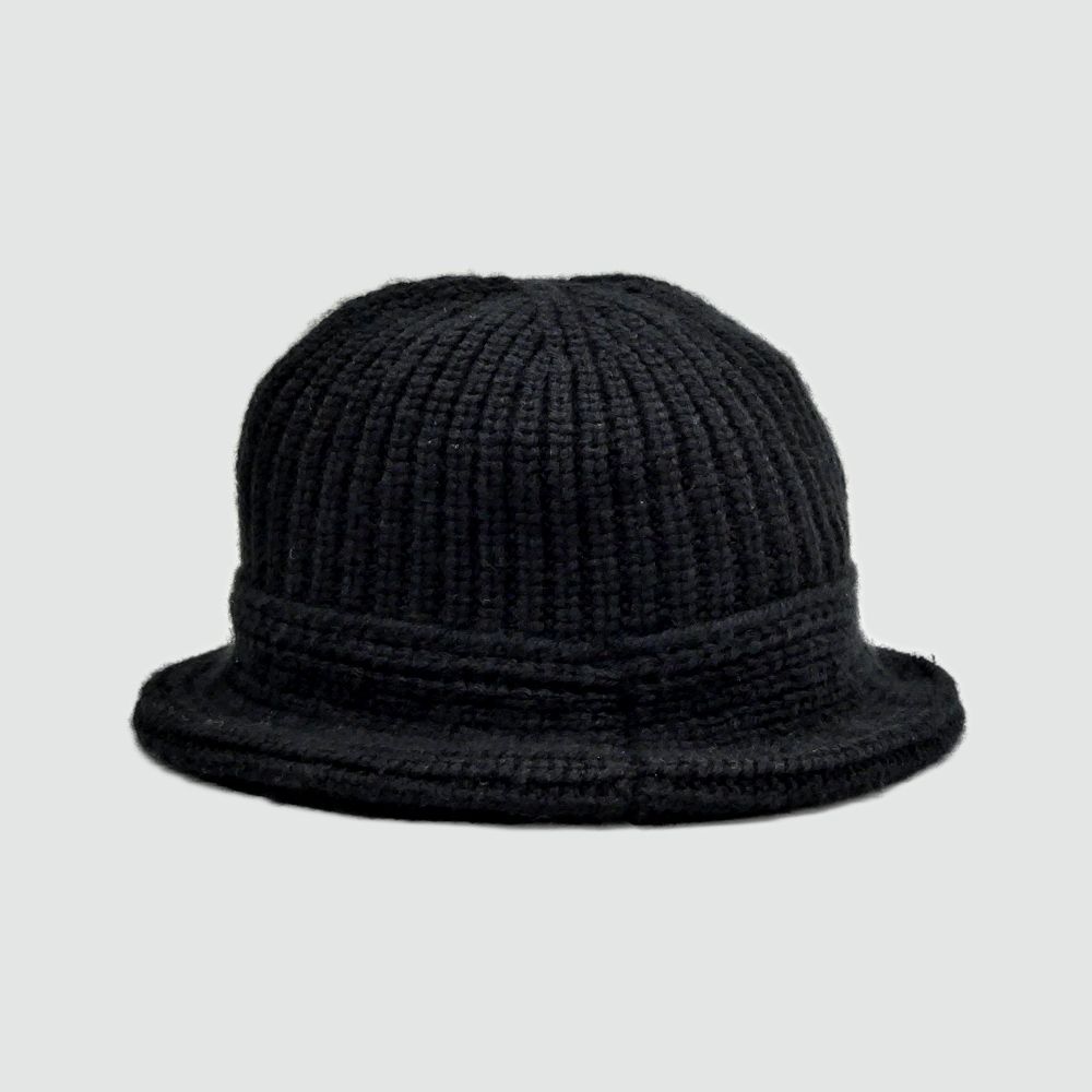 名東 セリーヌ ニット ハット ロゴ TUサイズ フリーサイズ 2A47T384D ブラック 黒 帽子 女