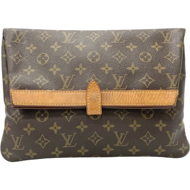 LOUIS VUITTON ルイヴィトン M51805 ポシェット プリアント モノグラム クラッチバッグ ブラウン