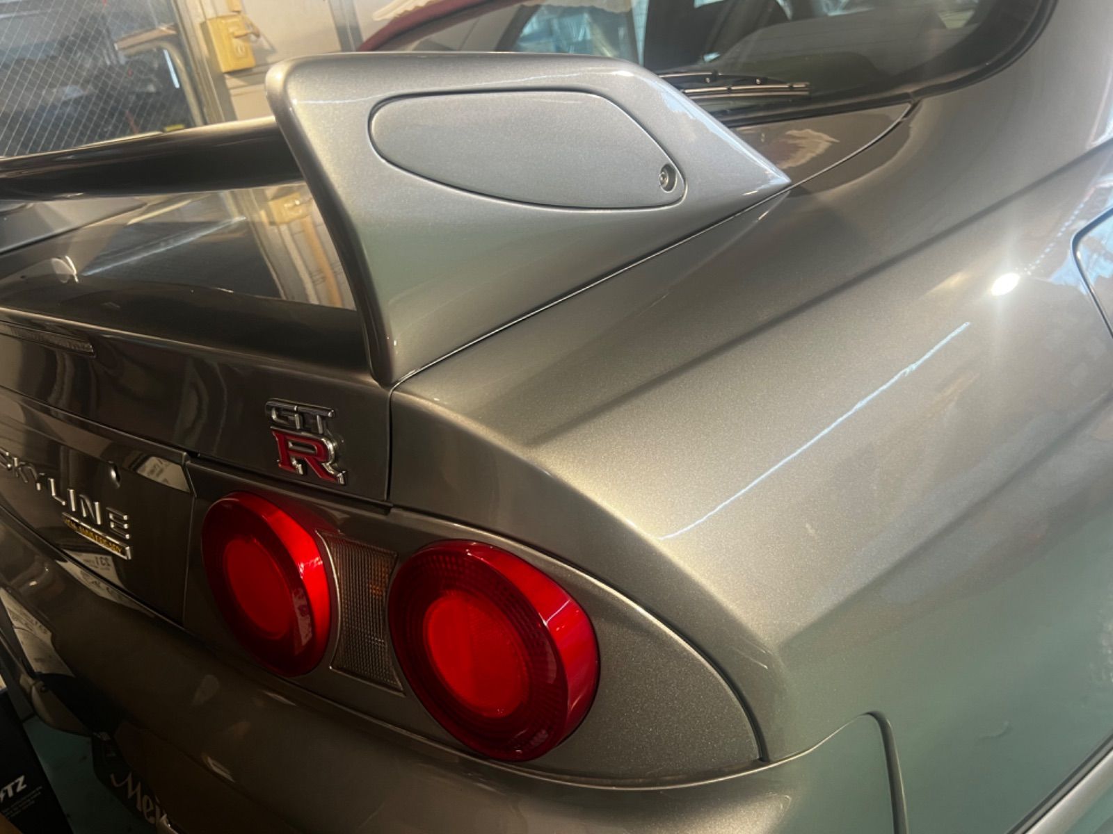 MEIKU メイク リア ウィング GT-R風 FRP スカイライン R33 4ドア GTR