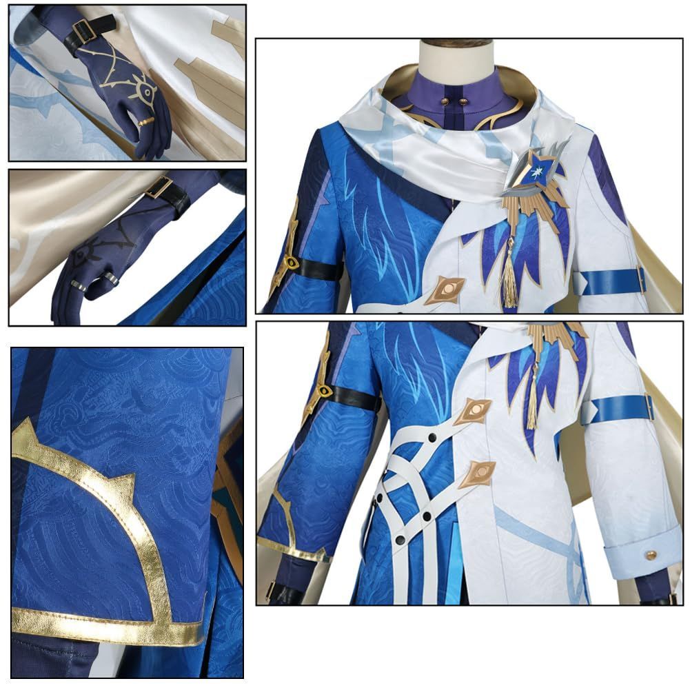 サングラス 五次元 高品質 崩壊 スターレイル サンデー コスプレ衣装 ウイッグ付き 秩序日曜日 コスチューム フルセット 変装 クリスマス ハロウイーン 文 BJ0927ML03 高感度