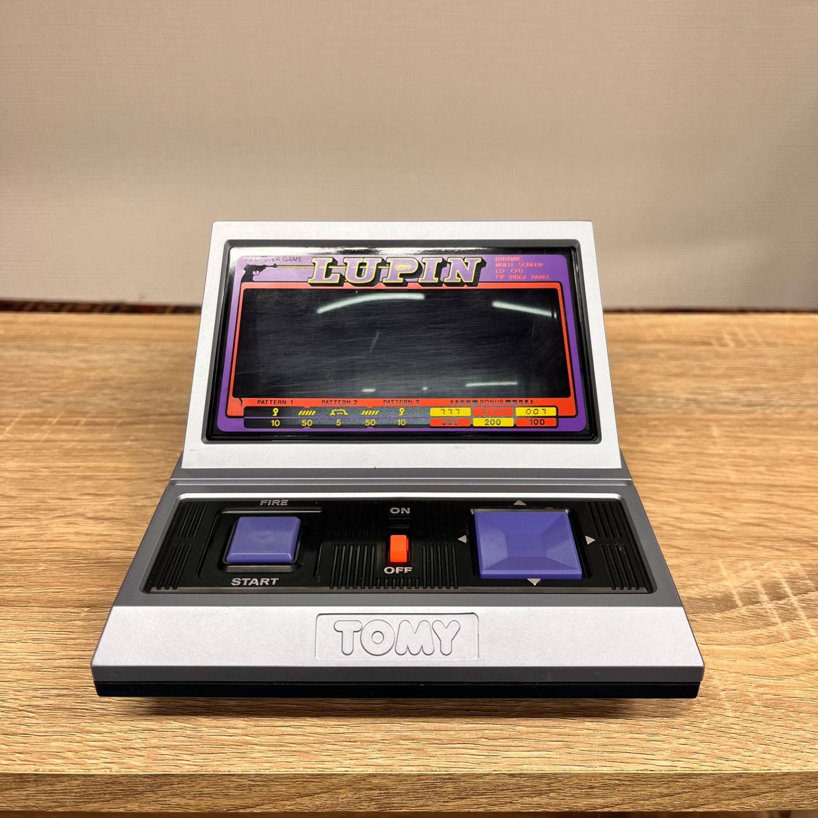 黄金強奪作戦 ルパン TOMY LSI ゲーム 動作未確 昭和レトロ 希少
