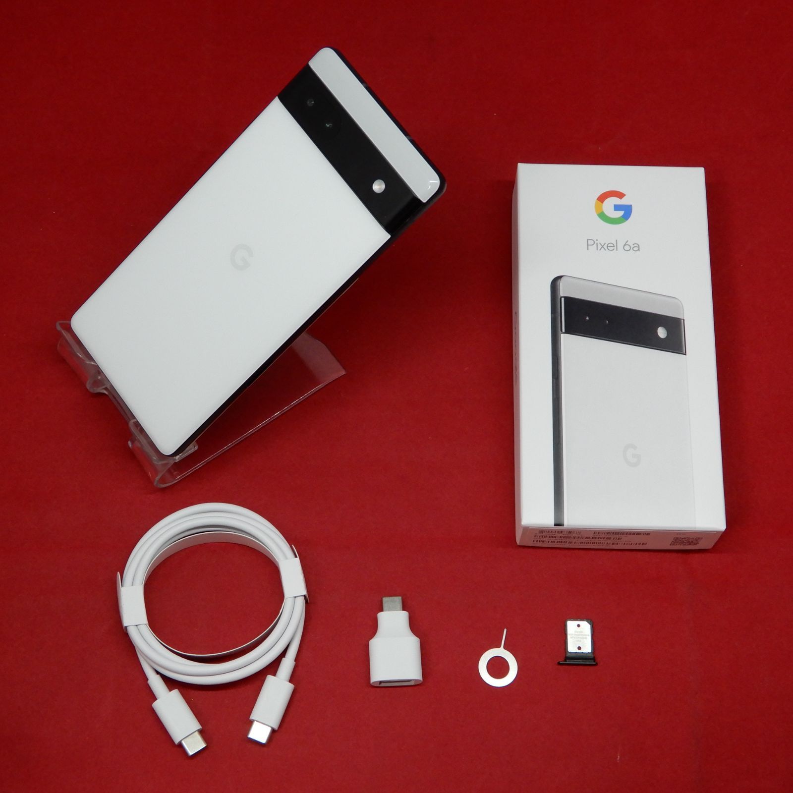 Google Pixel 6a GA03714-JP 5G 128GB au SIMロック無し Chalk