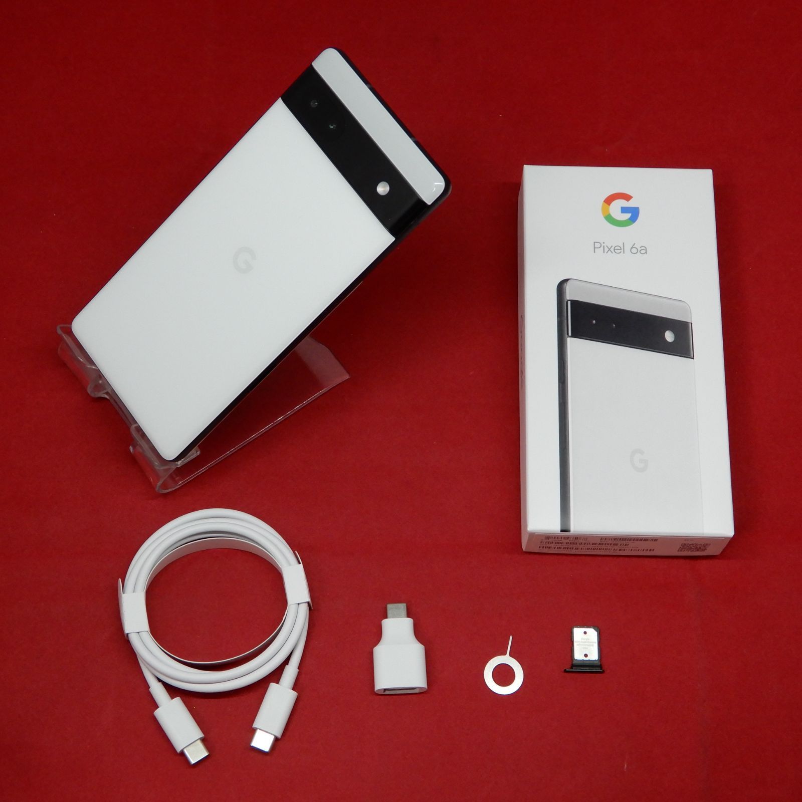 Google Pixel 6a GA03714-JP 5G 128GB au SIMロック無し Chalk - メルカリ