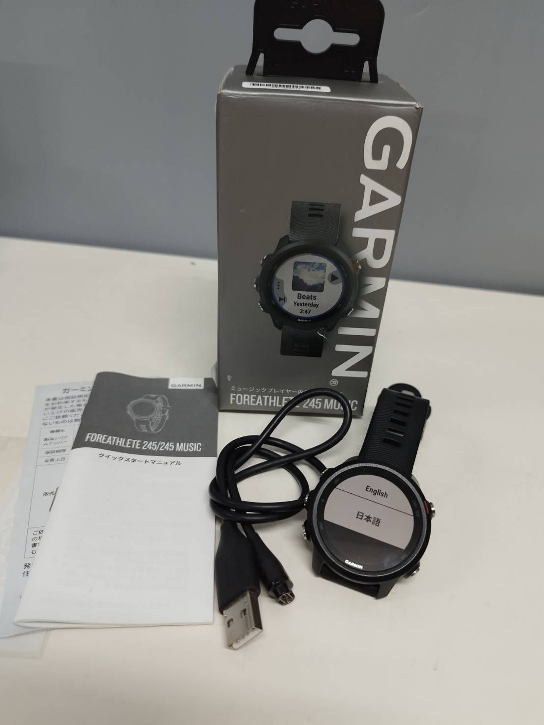 GARMIN FOREATHLETE 245 MUSIC スマートウォッチ