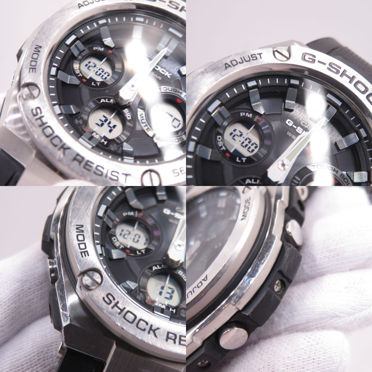 CASIO G-SHOCK 腕時計 フルメタル GST-S110D-1A - メンズ