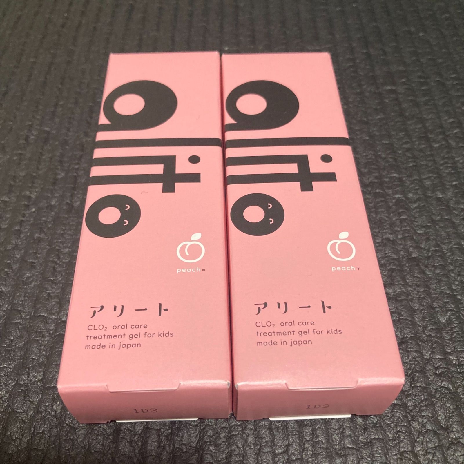 アリート 子供用歯磨き粉 ピーチ　30g×6本 アリート 歯磨き粉 公式・送料無料子ども歯磨き粉 ピーチ味 30g×6本