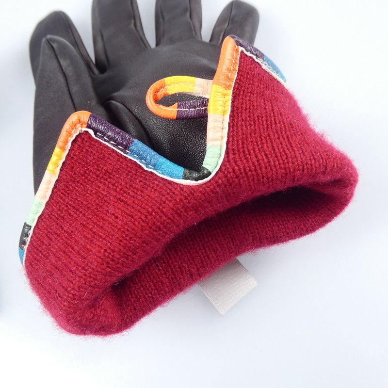 未使用品　Paul Smith ポールスミス　手袋　グローブ　レザー　ストライプ 楽天市場】Paul Smith ポールスミスマルチカラーストライプ