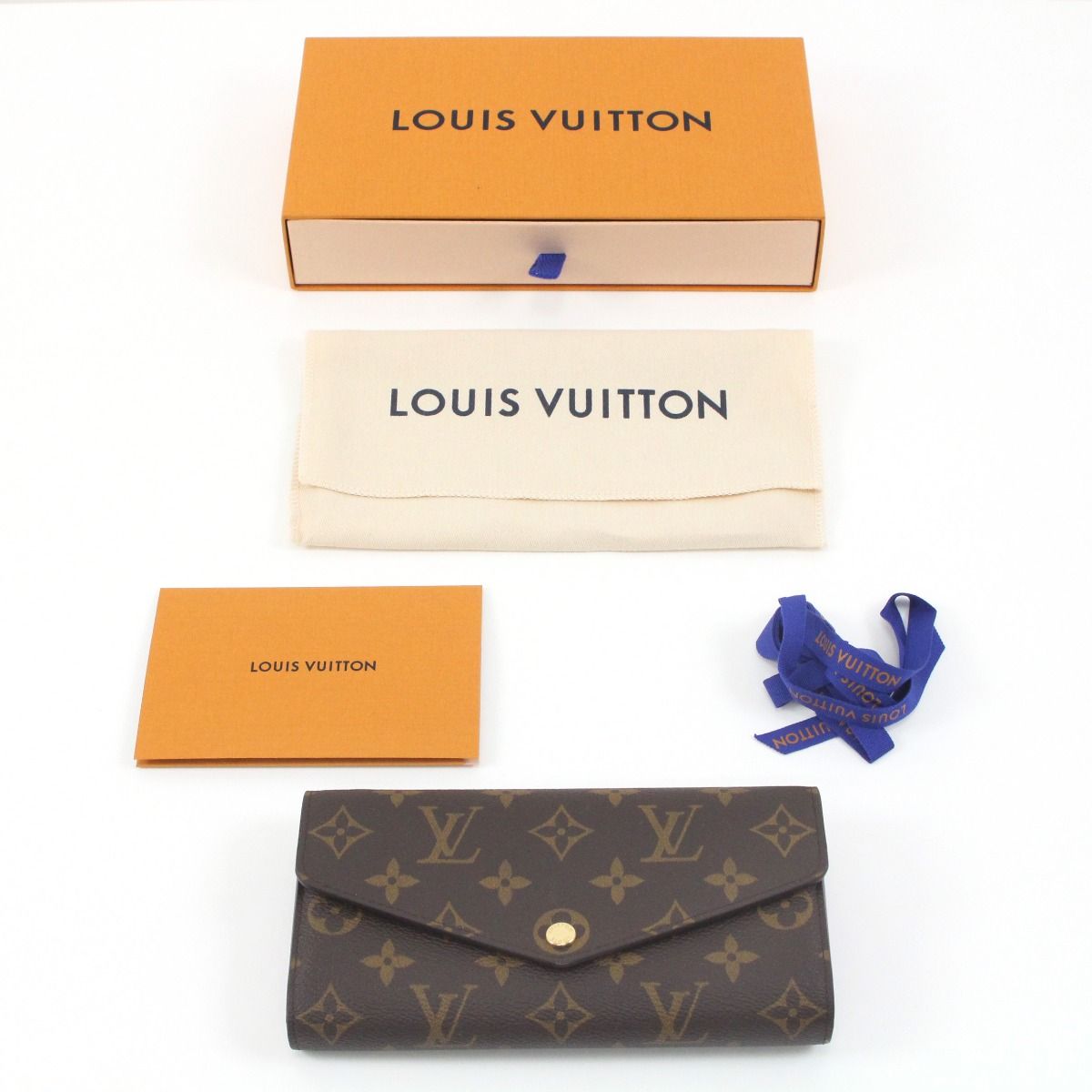 LOUIS VUITTON ルイヴィトン モノグラム ポルトフォイユ・サラ 長財布