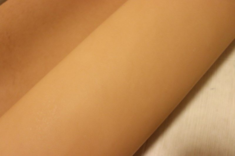 ブラウン 113ds ヌメ革 豚革 国産 レザー エレファント型押し 半裁 一枚革 レザー 本革 本皮 DIY 半裁