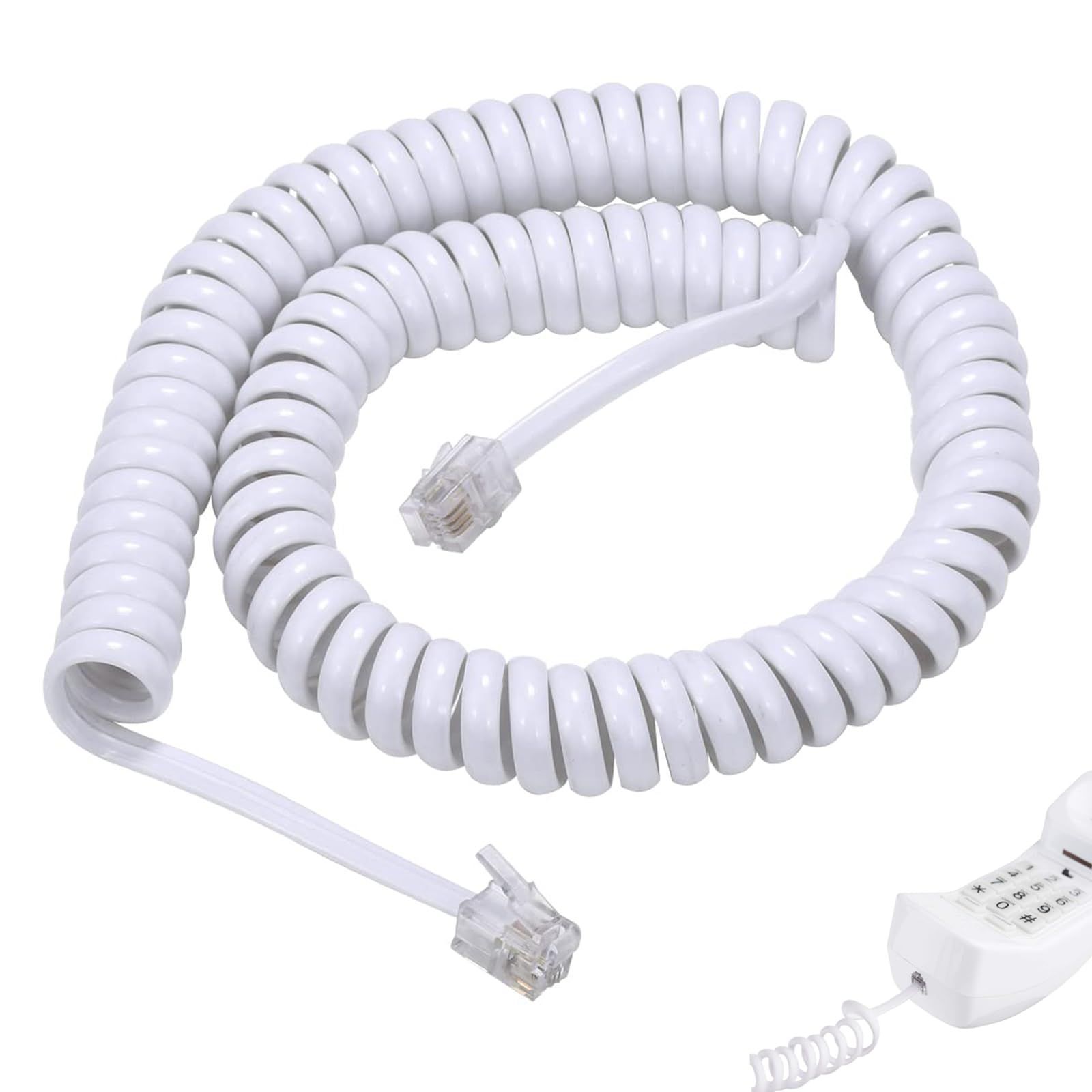 RJ11からRJ11 電話延長ケーブル 1.5 フィート/1 メートル RJ11 から