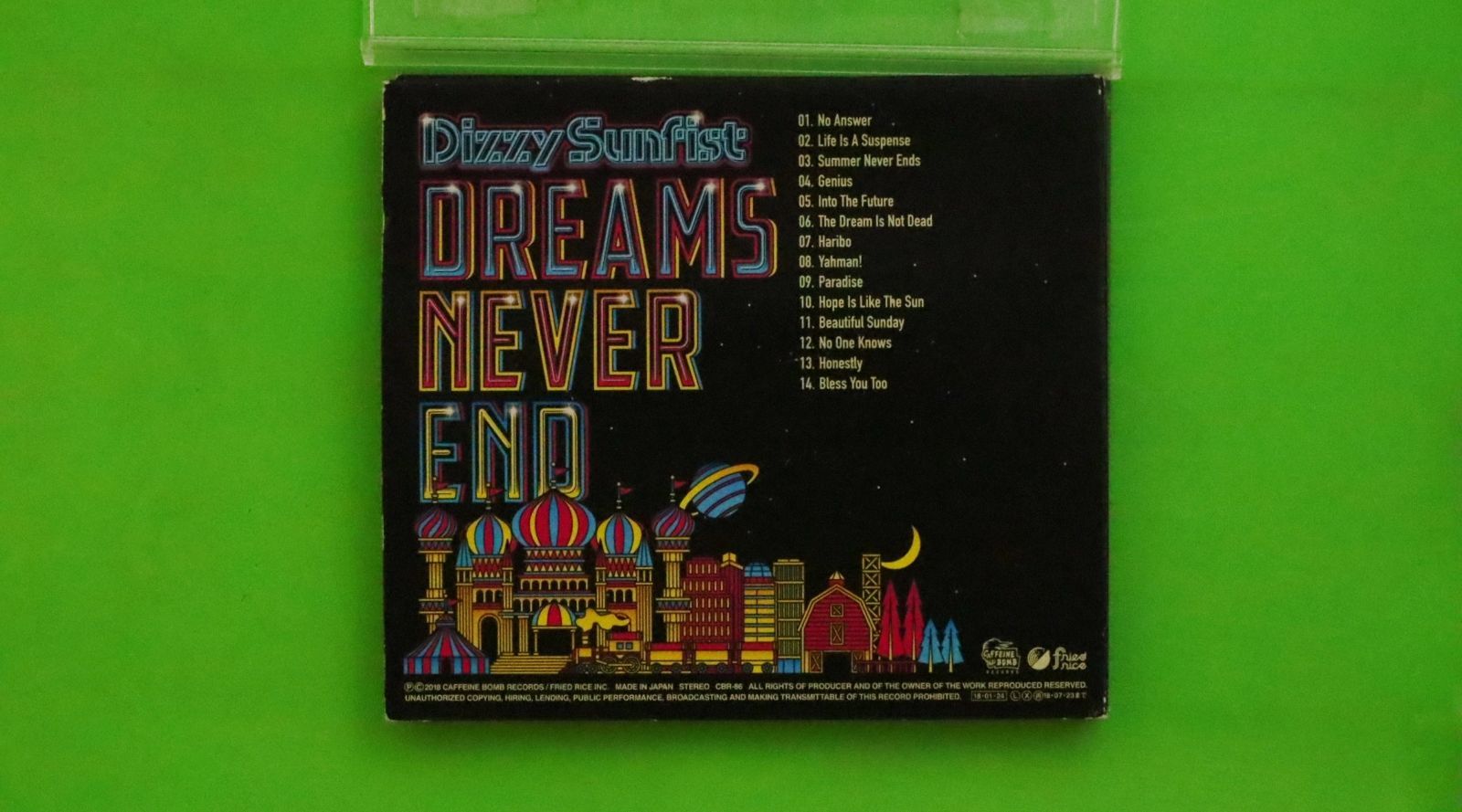 国内盤CD☆ディジー・サンフィスト/Dizzy Sunfist□ DREAMS