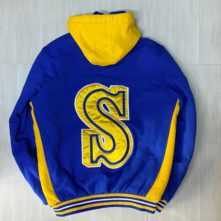 シアトル・マリナーズのスタジャン USA限定 JHデザイン MLB シアトル マリナーズ Mariners
