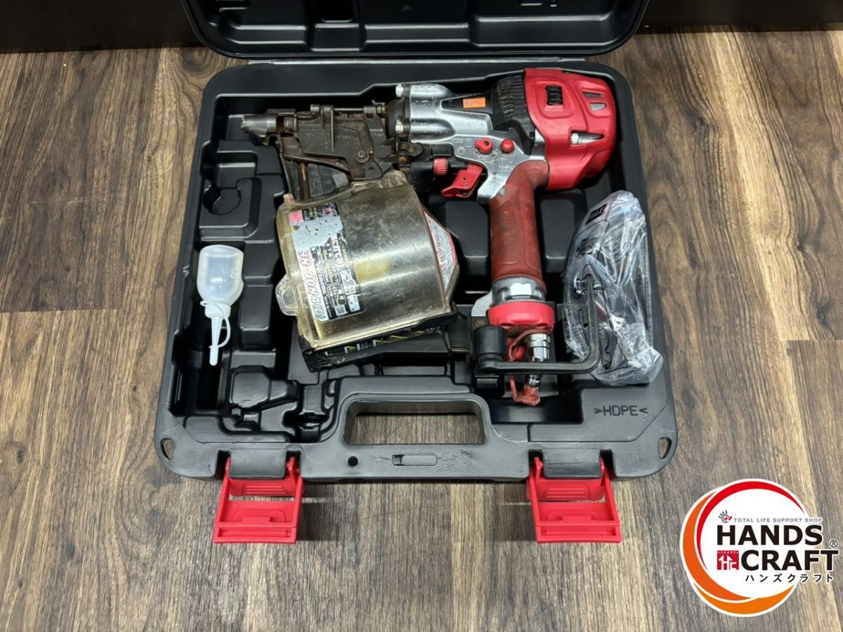 ♭ 品 MAXマックス 90mm高圧エア釘打ち機 スーパーネイラ HN-90N4 D 熊本けやき通り店