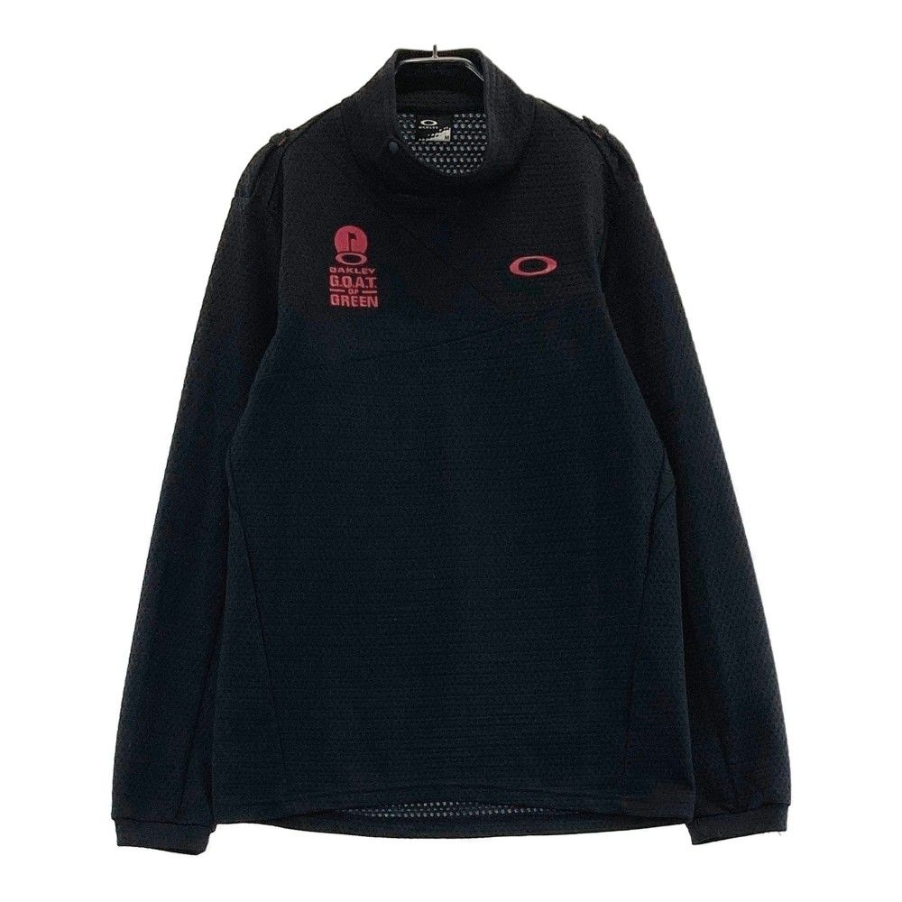 サイズ：M OAKLEY オークリー 433788JP ハイネック 長袖Tシャツ  ブラック系 [240101305979]# ゴルフウェア メンズ ストスト