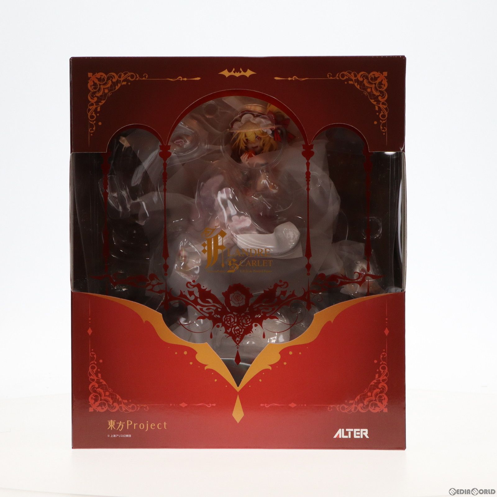 中古】[FIG]あみあみ限定 フランドール・スカーレット 東方Project 1/8