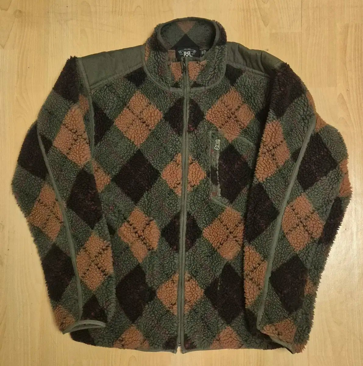 【雷市場（ポンジャン）商品韓国直送】 RRL ダブルアールエル フリース ジャケット