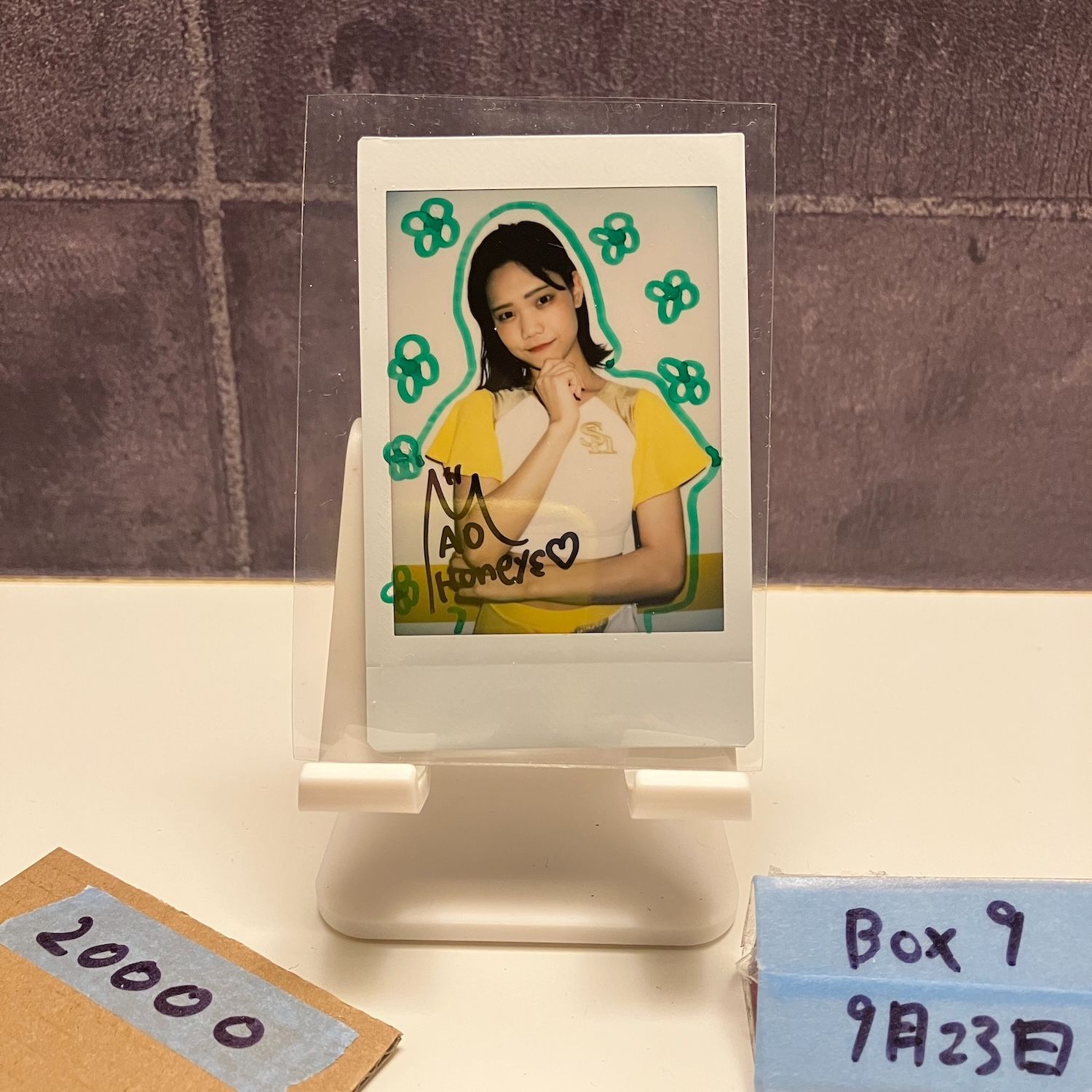 2020 BBM Dancing Heroine Mao 9|10 直筆サイン 福岡ソフトバンクホークス Honeys チェキ チア カード