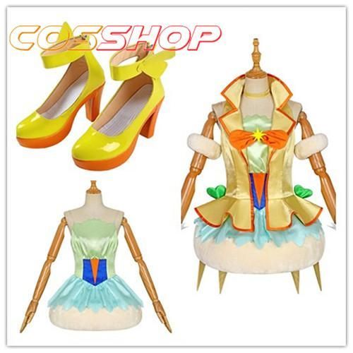 ヒーリングっど プリキュア 平光ひなた キュアスパークル 風 コスプレ衣装 イベント 演出服 変装 二次会 ハロウィン