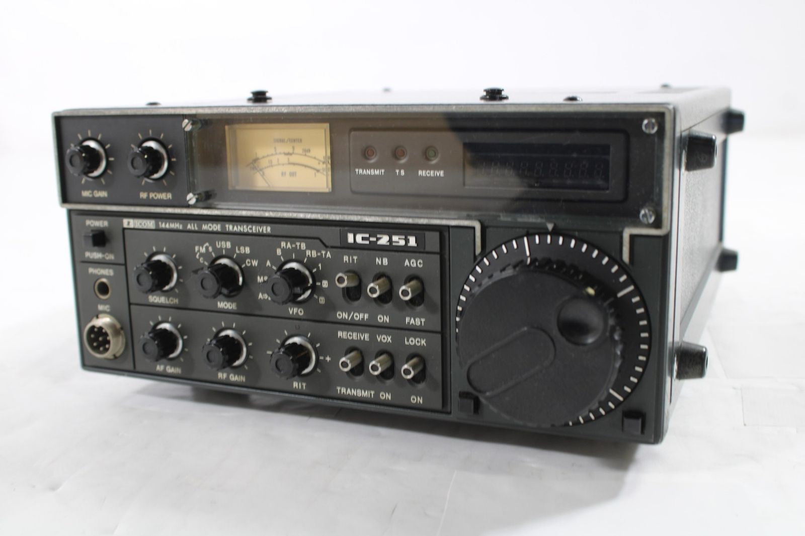 現状品 アイコム トランシーバー IC-251 オールモード 無線機アマチュア ICOM IT2NSJT6XRQ8-H00-byebye