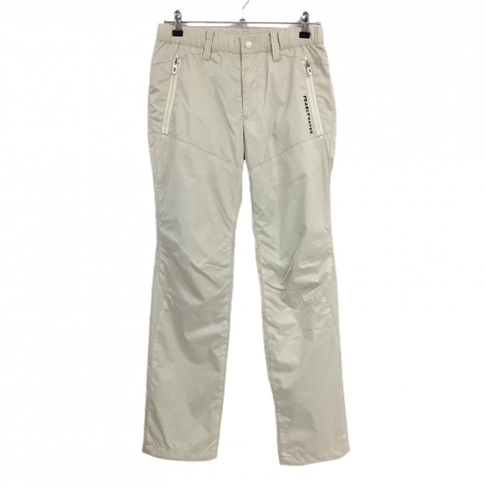 超 パーリーゲイツ パンツ ライトベージュ 蓄熱裏地 ドローコード メンズ 3 S ゴルフウェア PEARLY GATES
