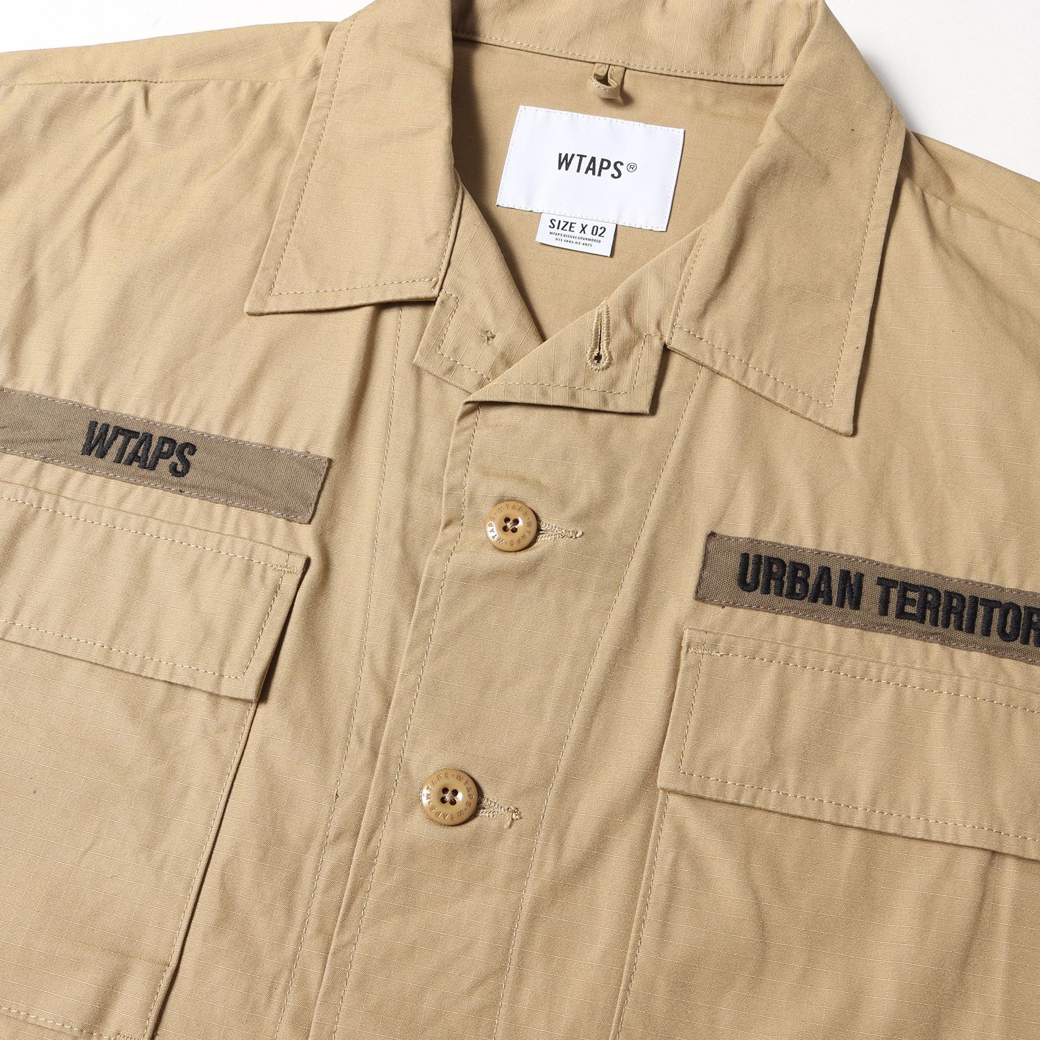 美品 WTAPS ダブルタップス ジャケット グラフィック ジャングル 