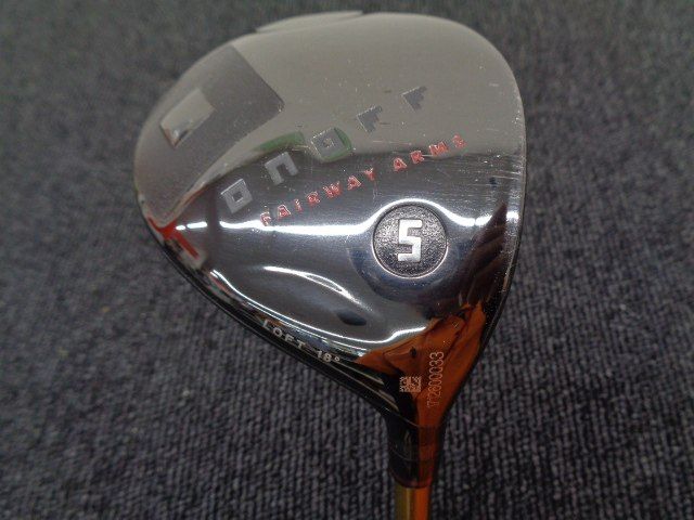 中古 フェアウェイウッド ダイワ ONOFF ARMS KURO 2017/LABO SHINARI60/S/18[5682]松山店