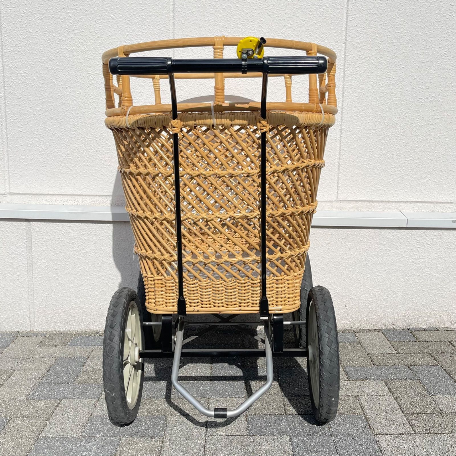 引き取り はやかわ 籐 乳母車 うば車 ベビーカー アンティーク 手作り 今治 早川乳母車店 はやかわ 保育園 散歩 バギー