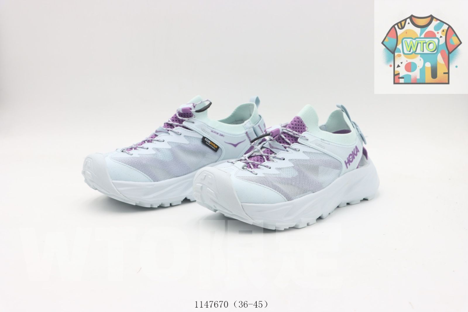 今日WTO】ホカ ワンワン HOKA ONE ONE サンダル 青紫色 1147670