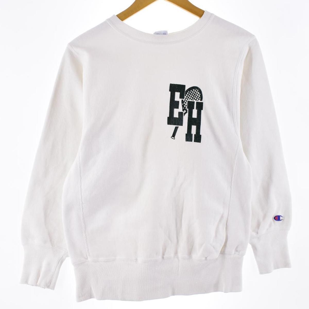 古着 90年代 チャンピオン Champion リバースウィーブ 刺繍タグ カレッジスウェットシャツ トレーナー USA製 メンズS/eaa290935