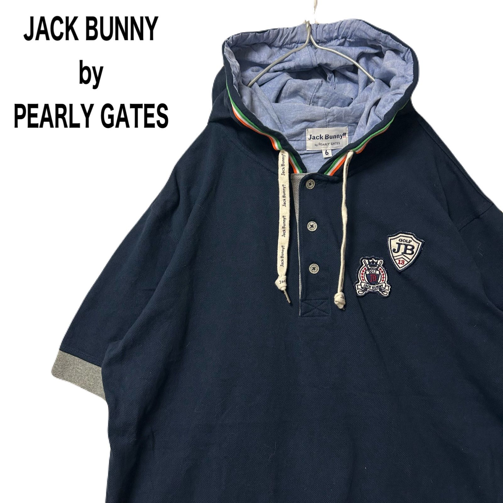 PEARLY GATES - jack bunny 半袖ポロシャツ　ウルトラマリン 楽天市場】【PREMIUM SALE】Jack Bunny!! by PEARLY GATES