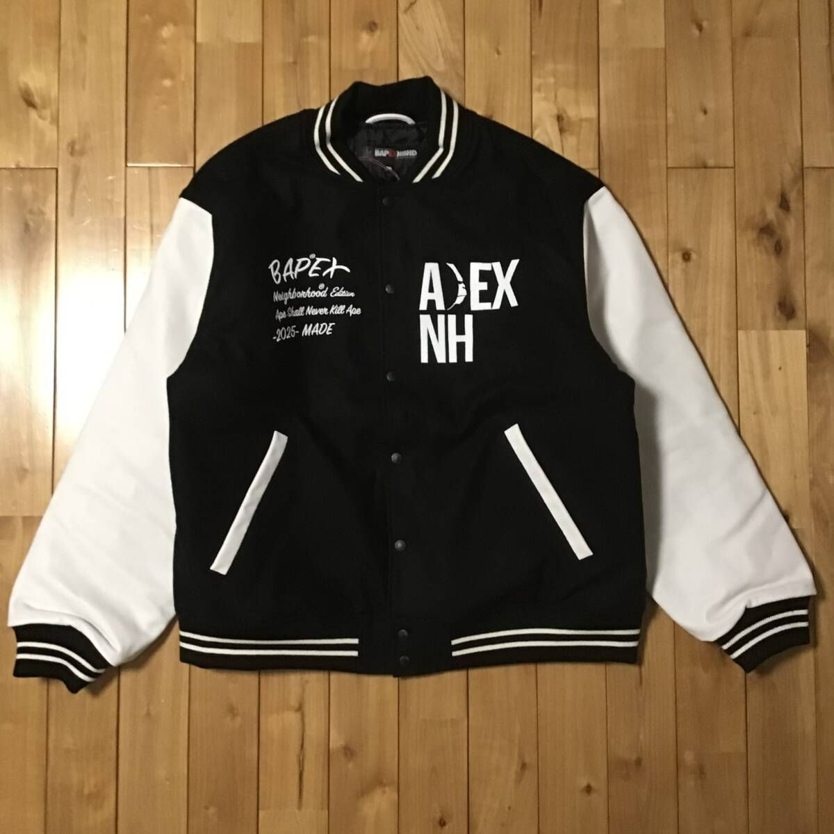 アベイシングエイプ×ネイバーフットコラボスタジャン2XL