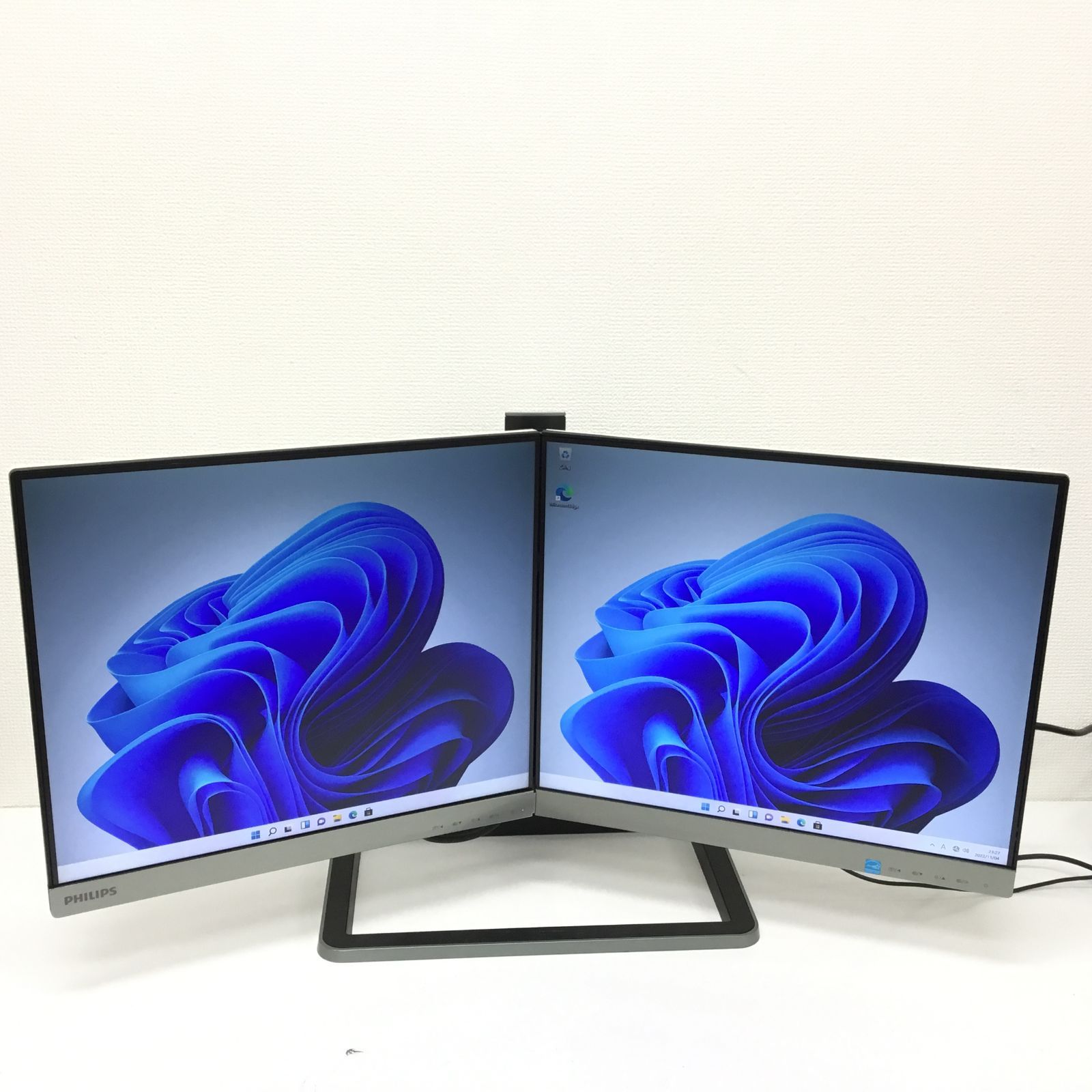 ＰＨＩＬＩＰＳ 19インチ x 2 液晶モニター 19DP6QJNS/11 - メルカリ