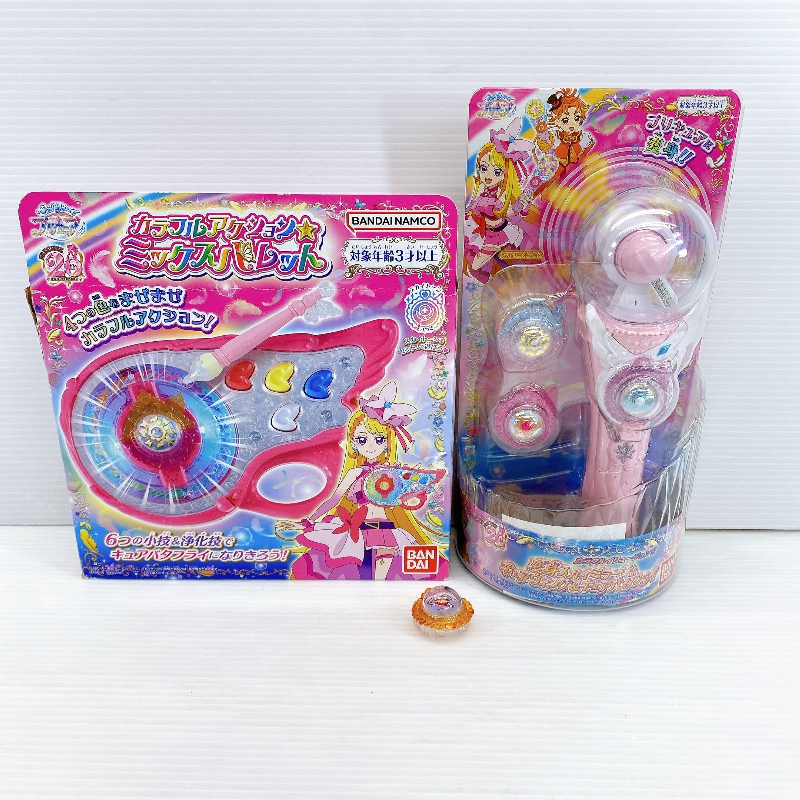 BANDAI ひろがるスカイ プリキュア 変身スカイミラージュ キュアウィンク-キュアバタフライ カラフルアクション ミックスバレット